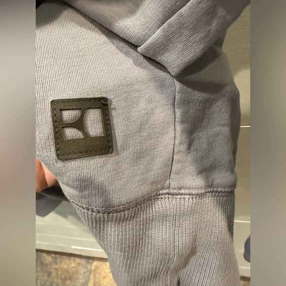 Boss Orange Blueish Gray Women’s Full- Zip Hoodie- size XL - Picture 3 of 6